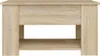 vidaXL Konferenčný stolík Sonoma Oak 79x49x41 cm Materiál Náhľad obrázku produktu 5