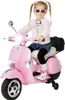 Kinder Elektro Roller Vespa | Mit Stützrädern - Produktbild-Vorschau 1