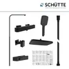 60179 GRAN CANARIA Überkopfbrause-Set, Schwarz matt, mit Produktbild-Vorschau 3