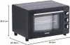 SEVERIN TO 2068, 20 l, Noir, Pose libre, Bouton rotatif, Voir les images du produit 12