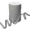 100m Gummiband Gummilitze 7mm flach gestrickt Stretch Elastisch taubengrau Produktbild-Vorschau