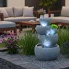 Zimmerbrunnen mit LED Beleuchtung Brunnen Innen- und Produktbild-Vorschau 8
