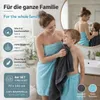 Betz 4 Stück Duschtücher Badetuch Duschtuch Set Palermo Produktbild-Vorschau 6