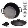 KAMILLE Topf FERRAN Aluminiumtopf 6,5 l Induktion schwarz Produktbild-Vorschau 3