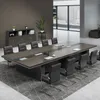 A modern conference room with a large table and chairs. Produktbild-Vorschau