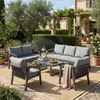 Ensemble de salon de jardin pour 7 personnes, canapé 3 Voir les images du produit 3