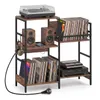 Support pour platine vinyle COSTWAY avec station de Voir les images du produit 1