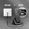deleyCON 0,5m Telefonkabel RJ11 auf RJ45 Modularkabel - Produktbild-Vorschau 6
