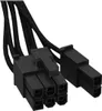 Power Kabel CP-6610 1x PCle 6 + 2 (schwarz, 60cm) Produktbild-Vorschau 3