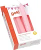goki 15426 Candele di compleanno, 10 cm Ø 1,3 cm, rosa Anteprima dell’immagine prodotto 3