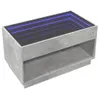 Couchtisch mit Infinity-LED Betongrau 90x50x50 cm Produktbild-Vorschau 5