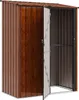 vidaXL Casetta da giardino marrone 153,5 x 86 x 200 cm in Anteprima dell’immagine prodotto 3