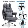 CRELIV -Ergonomischer Bürostuhl aus Stoff, Chefsessel mit Produktbild-Vorschau 3