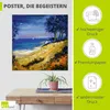 ARTland Poster Das Meer zu Hause Größe: 40x40 cm Produktbild-Vorschau 2