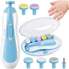 KRUMAD Elektrische Baby Nagelfeile 6in1, Baby Nagelpflege Produktbild-Vorschau 1