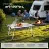 Table pliante en aluminium Bastian, réglable en hauteur - Voir les images du produit 7