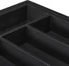 Range-couverts extensible en bambou noir Voir les images du produit 8