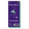 EXACOMPTA Trennstreifen Premium 105 x 240 mm grün 100 Stück Produktbild-Vorschau 2