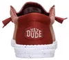 HEY DUDE WALLY STRETCH SOX Rot Produktbild-Vorschau 9