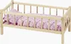 goki RA107 Puppenbett, natur/rosa Produktbild-Vorschau 1