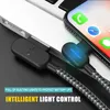 Cavo di ricarica LED angolato a 90 gradi per iPhone, Anteprima dell’immagine prodotto 6