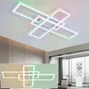 A modern LED ceiling light with a geometric design, shown in a room setting and as a product graphic with color options. Anteprima dell’immagine prodotto