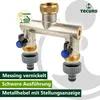 tecuro 2-Wege Verteilerstück 1 Zoll (DN 20) mit Produktbild-Vorschau 2