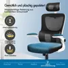 ALFORDSON Ergonomiczny fotel biurowy, samoregulacja lędźwi, Podgląd zdjęcia produktu 10