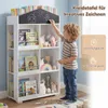 Étagère pour enfants COSTWAY en forme de maison, étagère Voir les images du produit 4