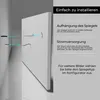 Artforma Badspiegel 110x50 cm - mit LED Beleuchtung - LED Produktbild-Vorschau 2