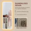 HOMCOM Celotělové zrcadlo 40 x 120 cm Stojanové zrcadlo s Náhled obrázku produktu 7