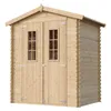 TIMBELA M367C drevený záhradný domček - Š196xL136xV218 cm/ Náhľad obrázku produktu 4