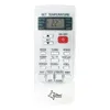 A white air conditioner remote control is shown against a white background. Produktbild-Vorschau