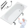 Vana AQUA for you KRONOS OVAL Slim 150×70 bílá, včetně Náhled obrázku produktu 2