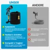 Gartenschlauch Flexibel 22,5m mit 10 Funktionen Sprühdüse Produktbild-Vorschau 7