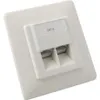 DIGITUS Unterputzdose Cat6 2xRJ45 geschirmt weiß Anteprima dell’immagine prodotto 11