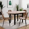 Tavolo rotondo allungabile Coburg100 100x100x76H colore Anteprima dell’immagine prodotto 2