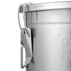 Seau de cuisine de 12 litres avec couvercle   Récipient à Voir les images du produit 8