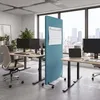 Akustik-Trennwand MCW-G77, Büro-Sichtschutz Raumteiler Produktbild-Vorschau 9