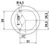 Naber Typ 42. Konsole. Höhe: 170 mm  - Trag-/Stützelement Produktbild-Vorschau 5