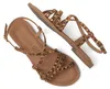 Lazamani Sandalen Sandalen Leder/Textil Produktbild-Vorschau 3