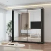 Schwebetürenschrank TOKYO M, Schlafzimmer Kleiderschrank Produktbild-Vorschau 1