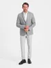 Ombre Clothing Karierte Herrenjacke Ilrune grau M Produktbild-Vorschau 6