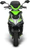Motorroller Striker 50ccm 45 km/h Euro 5, grün mit Top Produktbild-Vorschau 5