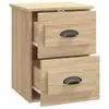 Wand-Nachttische 2 Stk. Sonoma-Eiche 41,5x36x53 cm Produktbild-Vorschau 8