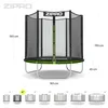 ZIPRO Jump Pro Out 6FT 183 cm Trampolin Gartentrampolin Produktbild-Vorschau 3