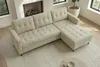 riess-ambiente Ecksofa STOCKHOLM 220cm beige Produktbild-Vorschau 2