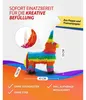 Piñata bunter Esel 41 x 55 cm Partyspiele Kinder Geburtstag Produktbild-Vorschau 5