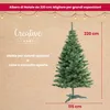 Creative Home Albero di Natale Artificiale 220 cm | Albero Anteprima dell’immagine prodotto 8