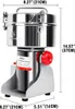 4000W Getreidemühle - Tablettenzerkleinerer - Edelstahl mit Produktbild-Vorschau 4
